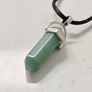 Crystal Pendant Adjustable Necklace